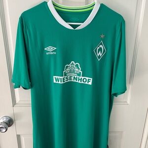 Authentic 2019-2020 Werder Bremen Home Soccer Jersey